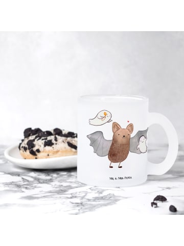 Mr. & Mrs. Panda Glas Fledermaus Gespenster ohne Spruch in Transparent