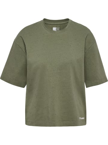 Hummel Hummel T-Shirt Hmlmt Yoga Damen in DEEP LICHEN GREEN MELANGE