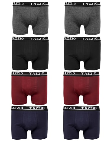 Tazzio Tazzio Herren Boxershorts 8er Pack BS1000 (Mix Farben, 5XL)