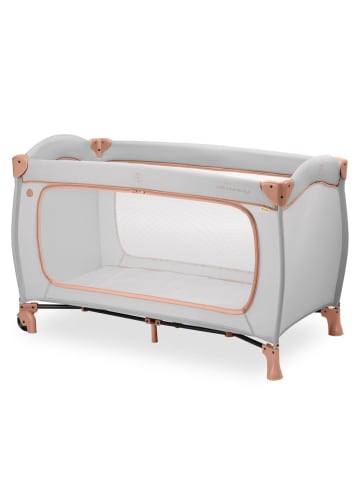 Hauck Reisebett Sleep N Play Go Plus (mit Rollen und seitlichem in grau