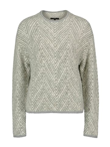 Zero  Strickpullover mit Muster in Beige/Grey