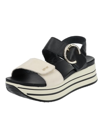 Igi&Co Sandalen in Schwarz/Beige