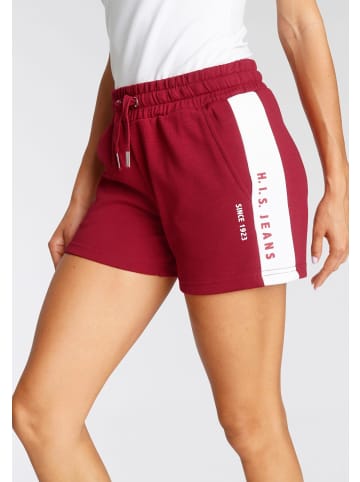 H.I.S Shorts in rot