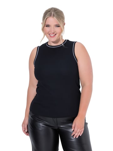 MIAMODA Strick-Top in schwarz