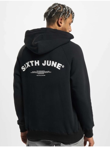 Sixth June Sixth June Sixth June Curved Hoodie in black