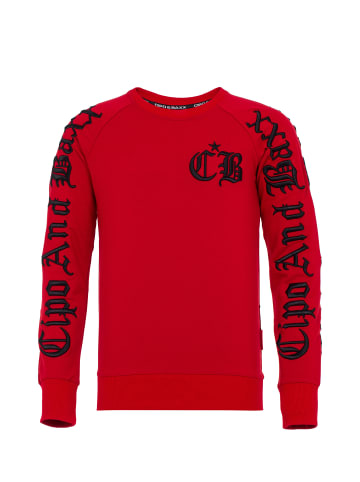 Cipo & Baxx Sweatshirt in Red