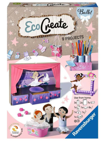 Ravensburger Kreativität EcoCreate Midi - Tanze mit der Ballerina Ab 6 Jahre in bunt