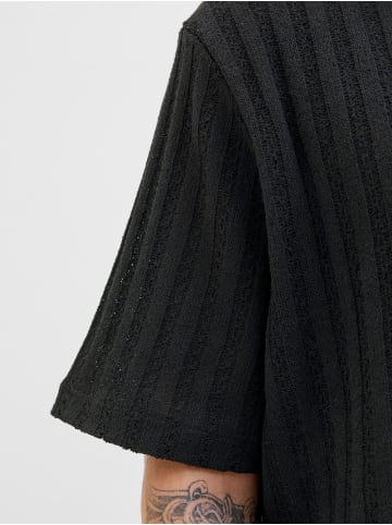 Jack & Jones Gestricktes Polo in Black