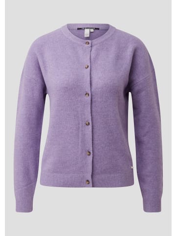 QS Strickjacke in 46W0_flieder