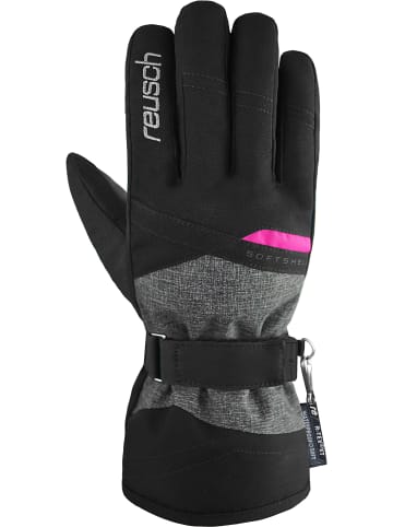 Reusch Skihandschuhe Hellen R-TEX XT in 7771 blck/blck melang/pink glo