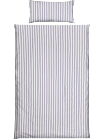 Erwin Müller Seersucker Bettwäsche Ingolstadt in grau