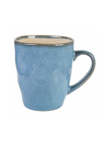 Michelino Große Kaffeetasse/Teetasse mit Henkel 400 ml in Blau