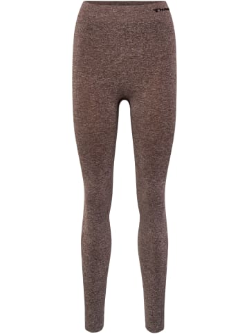 Hummel Hummel Tights Hmlci Yoga Damen Dehnbarem Feuchtigkeitsabsorbierenden Nahtlosen in JAVA MELANGE