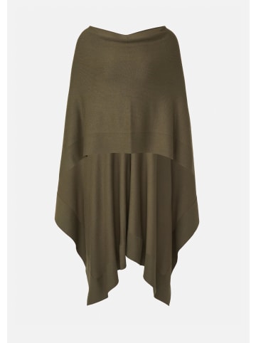 comma Indoor-Poncho in 7992_olivgrün