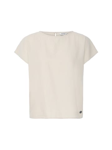 Oxmo Rundhalsshirt OXArnora in Beige