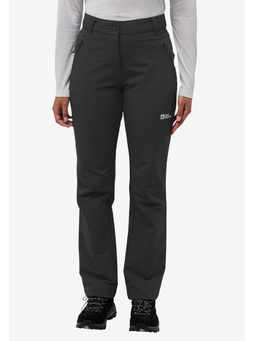 Jack Wolfskin Trekkinghose in schwarz