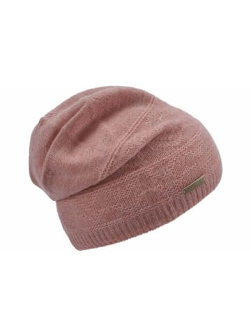 Seeberger Strickmütze in rosa
