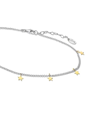LOTUS silver Fußkette Silber 925 Sterling Silber ca. 23cm Sterne