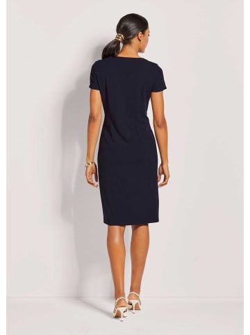 MADELEINE Cocktailkleid mit Rundhalsausschnitt in marine