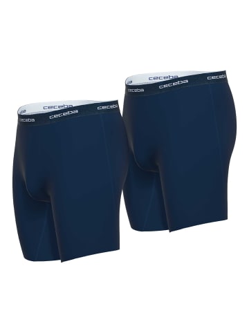 CECEBA Boxershort 2er Pack in Dunkelblau