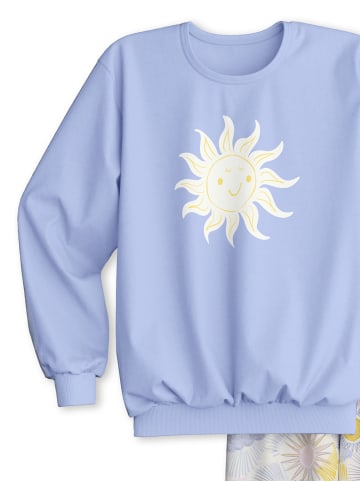 Calida Pyjama in milky blue