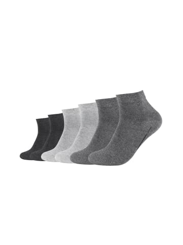 camano Kurzsocken 6er Pack grey mixed