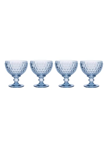 Villeroy & Boch 4er Set Sektschalen Boston Coloured 398 ml in Blau