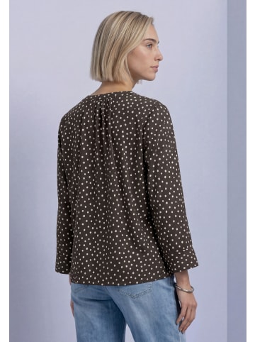 Street One Bluse in schoko beige - 0001