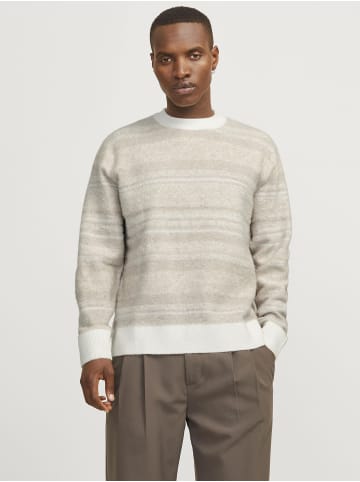 Jack & Jones Strickpullover in Sea Salt