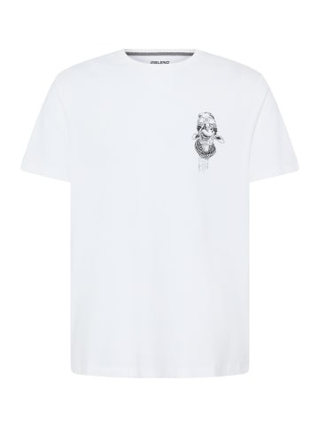 BLEND Rundhalsshirt BHJACKSON in Weiß