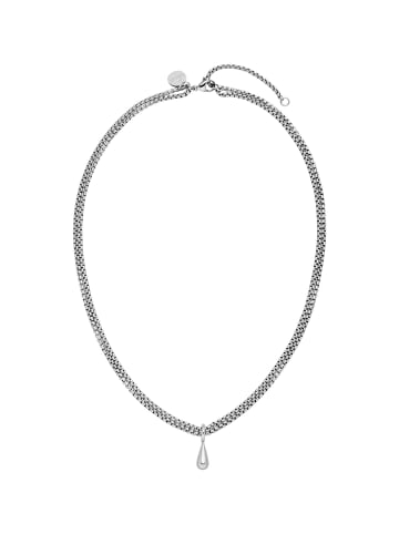 PURELEI Kette Droplet 40-45 in Silver