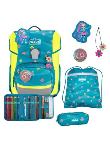 Scout Neo DIN - Schulranzen Set 4tlg. (Action) in Little Flower