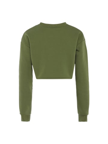 hoona Damen Sweatshirt in Militär