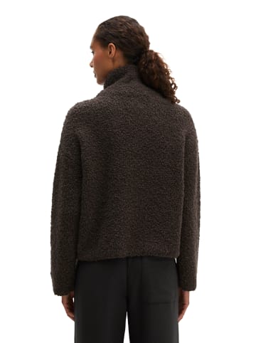 Marc O'Polo Pullover loose in Stone Brown Melange