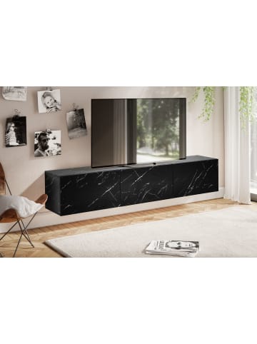 FineBuy TV- und Lowboards in Schwarz / MDF / 160x30x30