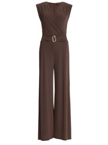 SWING Jumpsuit in schoko - 0001