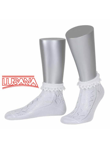 Lusana Socken in weiß