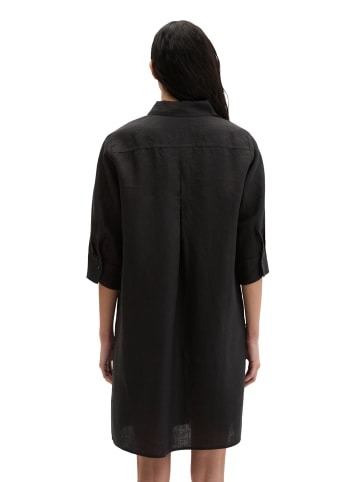Marc O'Polo Leinenkleid loose in Schwarz