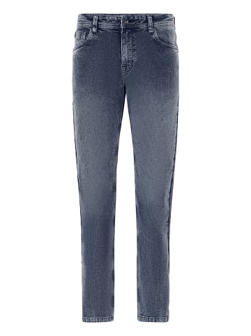 Timezone Jeans Slim Fit Schmale Beinform Gerader Saum in Blau