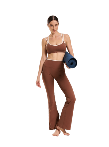 Onamaste Legging Flair Yska in Braun