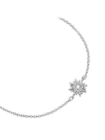 Lulu & Jane Armband Sonne aus Messing mit Zirkonia in silber