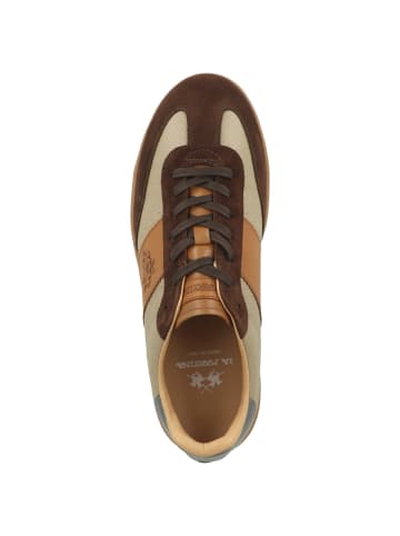 La Martina Sneaker low LFM262 XT in dunkelbraun