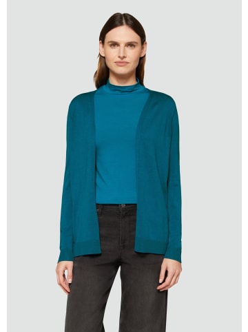 s.Oliver Strickjacke langarm in Petrol