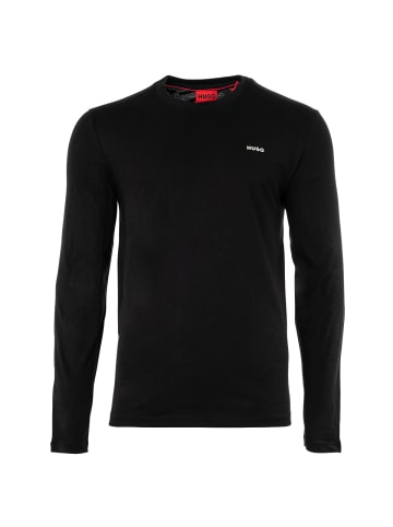 HUGO Longsleeve in Schwarz