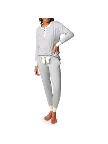 Skiny Schlafanzug in Grau