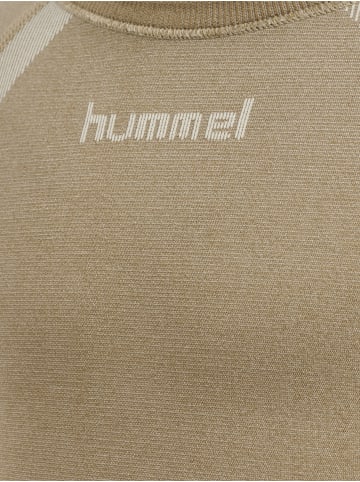 Hummel Hummel T-Shirt Hmlspin Mädchen Dehnbarem Nahtlosen in SIMPLY TAUPE