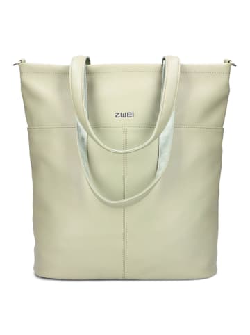Zwei Mademoiselle.M Shopper Tasche 37 cm in jade