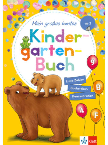 KLETT LERNTRAINING  Buch - Mein großes buntes Kindergarten-Buch