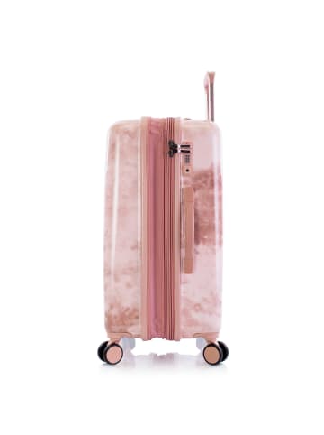 Heys Black Camo 4 Rollen Kofferset 3-teilig mit Dehnfalte rose