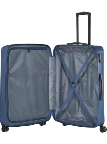 travelite Koffer & Trolley Bali 4w Trolley L in Blau